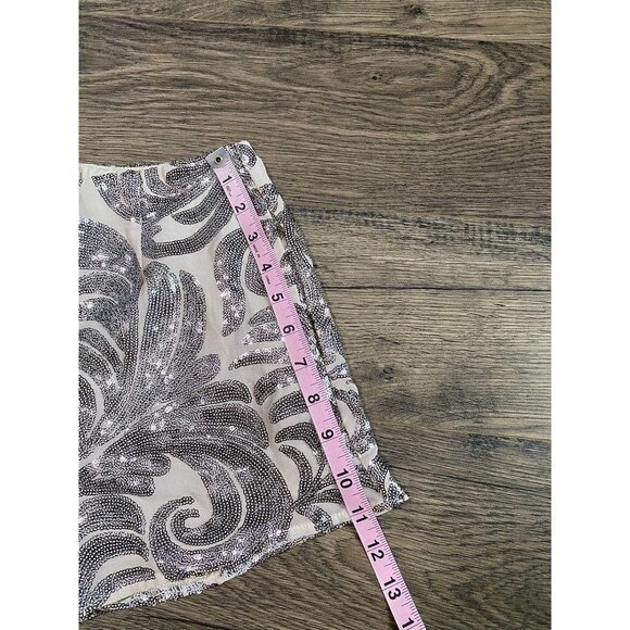 Women Show Me Your Mumu Sequin Sawyer Disco Hot Pant sequin High Waist Shorts XS - Picture 12 of 12